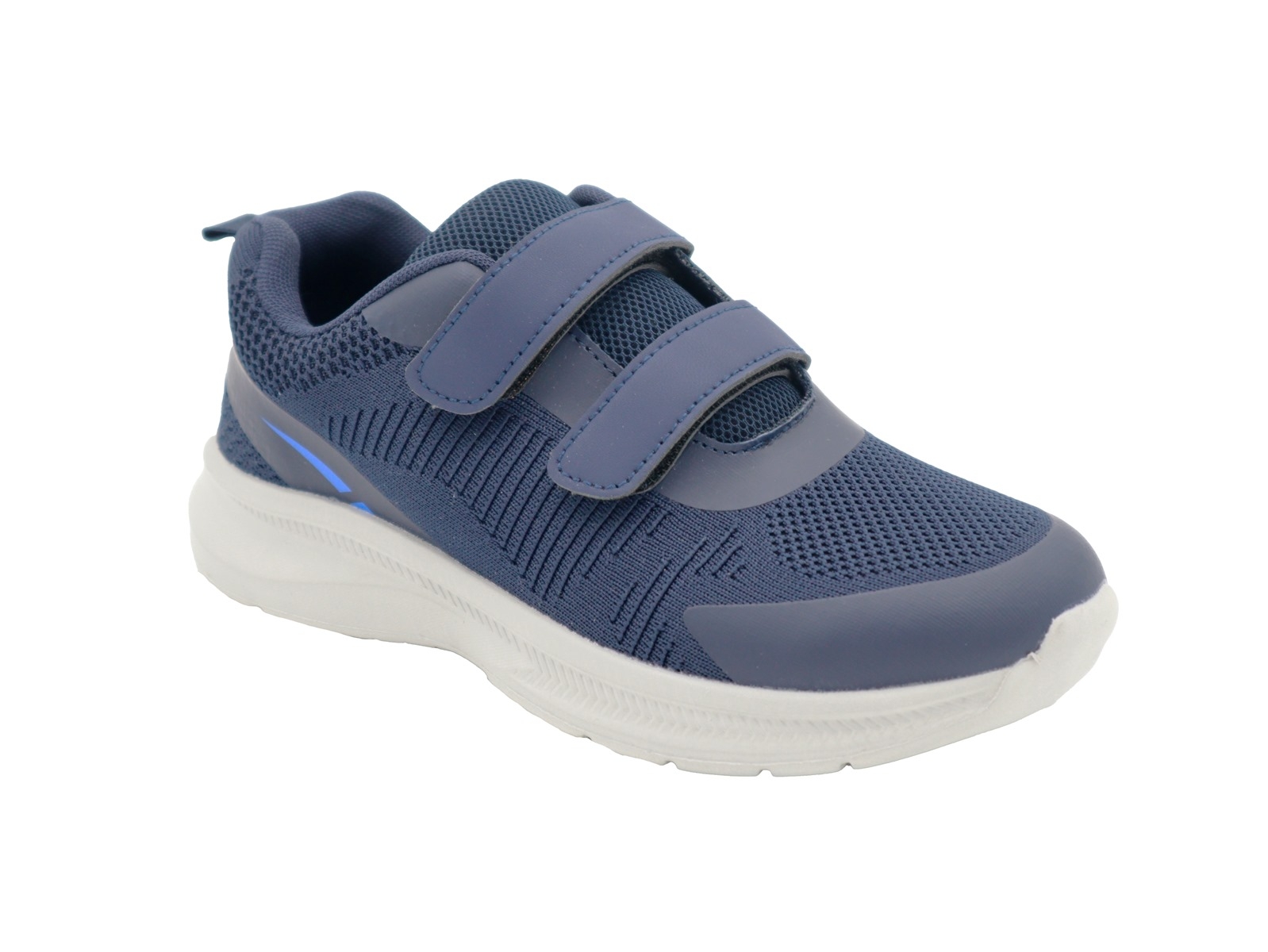 .Da.-Sportschuh, EVA-Sohle, 2x Klettverschluss, PU/Mesh, navy