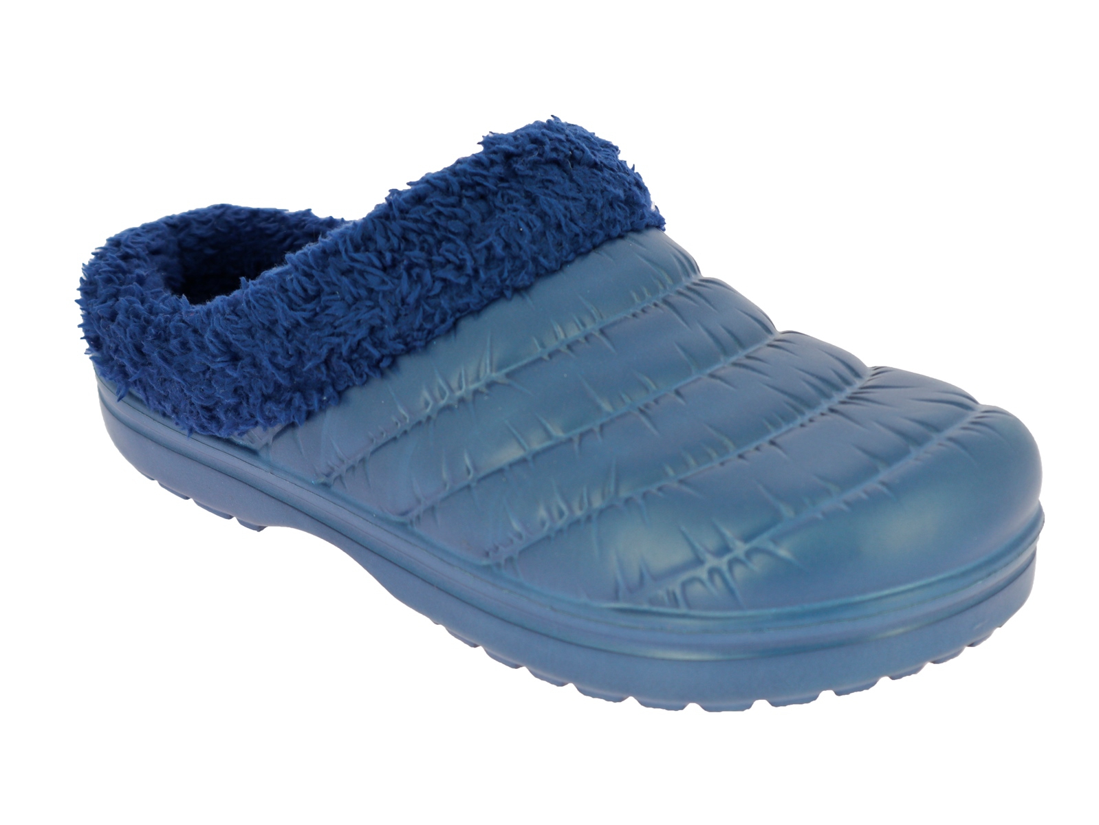 .He.-EVA Clogs, geschlossen, Warmfutter, navy